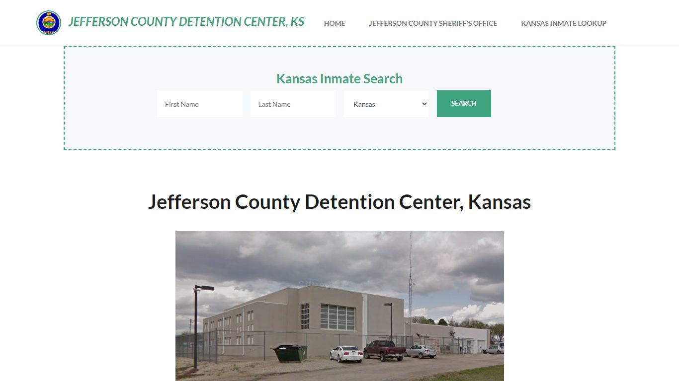 Jefferson County Detention Center, KS Inmate Roster, Offender Search